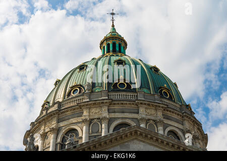 Frederik es Kirche (Frederiks Kirke), bekannt als die Marmorkirche, Kopenhagen, Dänemark. Stockfoto