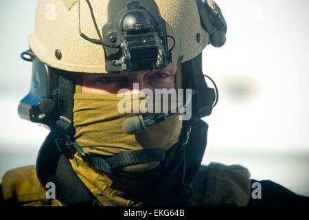 Das CBP Office of Air and Marine setzte Flugzeuge ein, um Sicherheitsunterstützung für Super Bowl-Veranstaltungen zu leisten und die Sicherheit im und um den Veranstaltungsort durch Luftüberwachung und Sperroperationen zu verbessern. Stockfoto