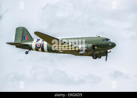 RAF BBMF Dakota ZA947 c-47 Stockfoto