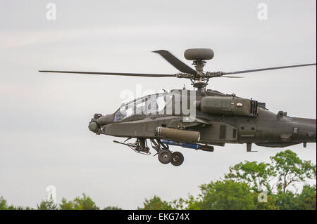 UK Army Air Corps WAH - 64D Apache Stockfoto