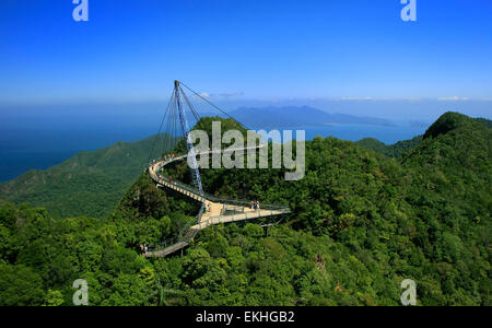Langkawi Sky Bridge, Langkawi Insel, Malaysia, Südost-Asien Stockfoto