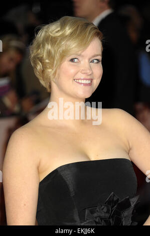 "Liebe, Rosie" Weltpremiere statt am Leicester Square - Ankünfte Featuring: Cecelia Ahern Where: London, Vereinigtes Königreich bei: 6. Oktober 2014 Stockfoto