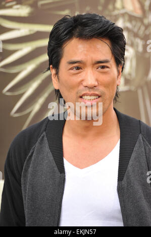 LOS ANGELES, CA - 16. August 2012: Peter Shinkoda an der Los Angeles premiere von "The Expendables 2" bei Graumans Chinese Theatre in Hollywood. Stockfoto