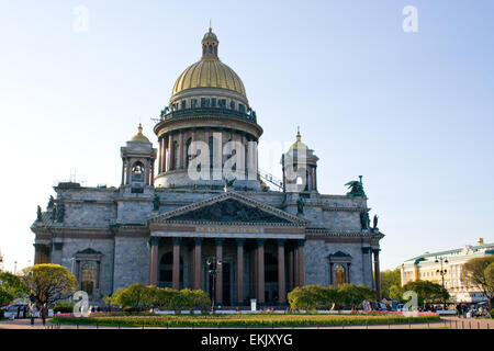 Grand St. Isaaks Kathedrale in St. Petersburg Stockfoto