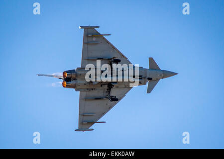 RAF Taifun auf der Southport Airshow. Stockfoto