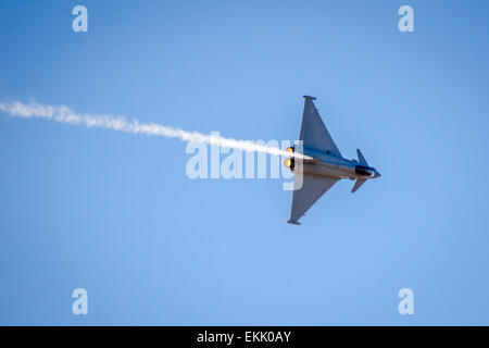 RAF Taifun auf der Southport Airshow. Stockfoto