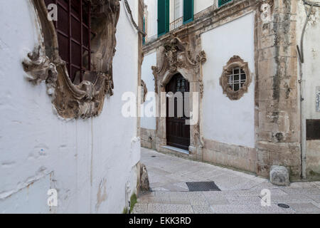 Barocco, Martina Franca, Apulien, Puglia, Italien Stockfoto