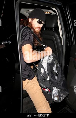 Stars des "Duck-Dynastie", die Familie Robertson, Craigs Restaurant West Hollywood mit: Jase Robertson wo: Los Angeles, California, Vereinigte Staaten von Amerika bei: 6. Oktober 2014 Stockfoto