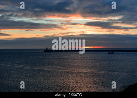 Tynemouth Sunrise Stockfoto