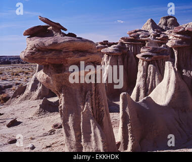 Seltsame HooDoos Stockfoto