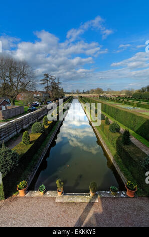 Szene im Manor Gardens, Hidcote Bartrim, in der Nähe von Chipping Campden, Gloucestershire, England, UK Stockfoto