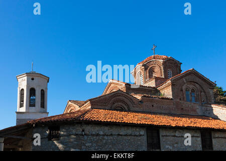 Kirche der Heiligen Mutter Gottes Perivleptos, Ohrid, Mazedonien Stockfoto