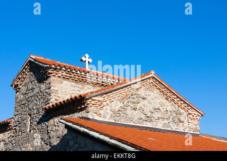 Kirche der Heiligen Mutter Gottes Perivleptos, Ohrid, Mazedonien Stockfoto