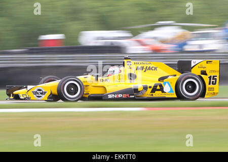 Avondale, LA, USA. 11. April 2015. während des Indy Grand Prix von Louisiana auf NOLA Motor Speedway in New Orleans, Louisiana Steve Dalmado, ESW, CSM, Alamy Live-Nachrichten Stockfoto