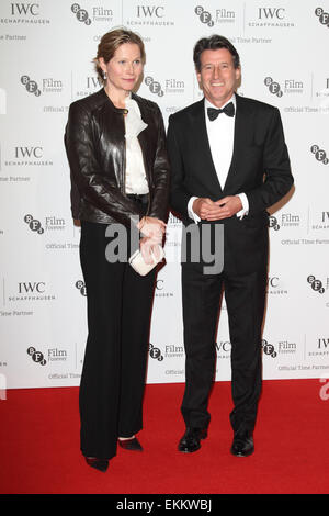 IWC Schaffhausen Galadinner für 57. BFI London Filmfestival im Battersea Evolution, London mit: Sebastian Coe Where: London, Vereinigtes Königreich bei: 7. Oktober 2014 Stockfoto