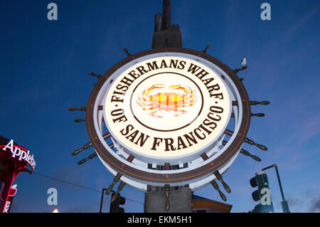 Fishermans Wharf San Francisco Stockfoto