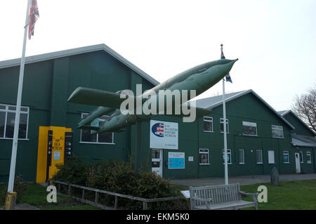 RAF Manston Geschichte Museum Ramsgate East Kent uk April 2015 Stockfoto