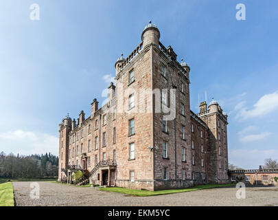 Drumlanrig Castle & Gardens in der Nähe von Thornhill in Dumfries & Galloway-Schottland Stockfoto