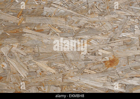 OSB-Spanplatten Stockfoto