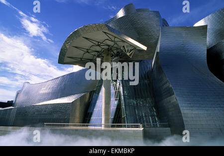 Spanien, Bilbao, Guggenheim Museum, Architekt Frank Gehry Stockfoto