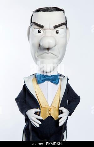 Newzoids Puppen.   George Osborne. Stockfoto