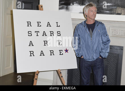 Prominente besuchen Paul Wellers "Echte Stars sind selten starten heute Abend" in Somerset House.  Mit: Paul Weller wo: London, Vereinigtes Königreich bei: 8. Oktober 2014 Stockfoto