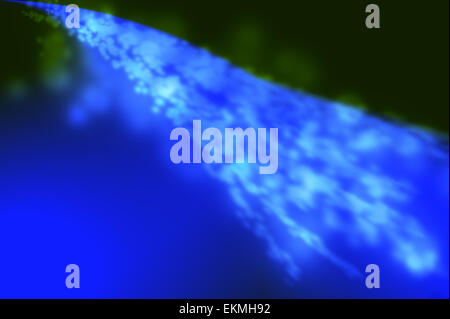 verschwommene Space abstrakt Stockfoto