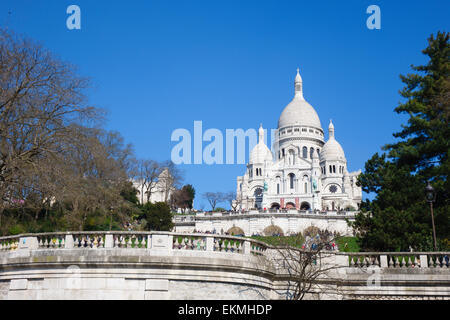 Sacre Coeur, Paris Stockfoto