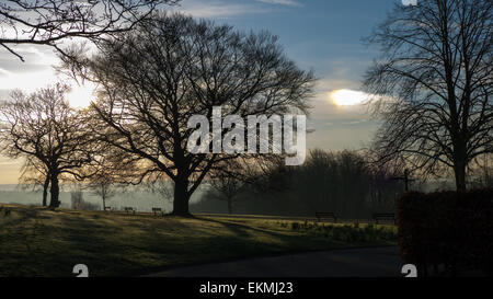 Wolke schillern, Heaton Park, Manchester Stockfoto