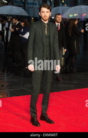 Die Nachahmung Spiel, Opening Night Gala-europäische Premiere statt im Odeon Leicester Square-Ankünfte Featuring: Matthew Beard wo: London, Vereinigtes Königreich bei: 8. Oktober 2014 Stockfoto