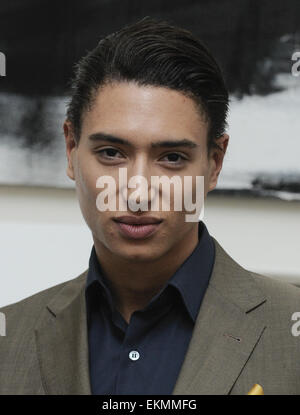 Prominente besuchen Paul Wellers "Echte Stars sind selten starten heute Abend" in Somerset House.  Mitwirkende: Nathaniel Weller wo: London, Vereinigtes Königreich bei: 8. Oktober 2014 Stockfoto