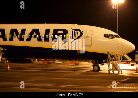 Flugzeug Ryanair Stockfoto