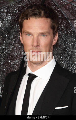 "Die Nachahmung Spiel" Opening Night Gala des BFI London Filmfestival im Odeon Leicester Square, London mit: Benedict Cumberbatch wo: London, Vereinigtes Königreich bei: 8. Oktober 2014 Stockfoto