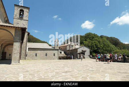 La Verna Heiligtum, Arezzo Stockfoto