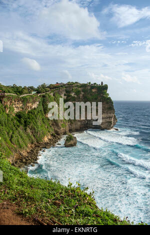 Uluwatu Tempel, Pecatu, Bali, Indonesien Stockfoto