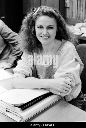 Besitzer der Pineapple Dance Studios Debbie Moore. 25. November 1983. Stockfoto