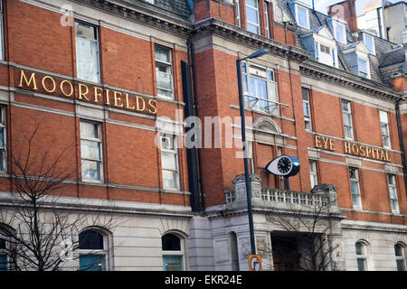 Moorfields Eye Hospital Stockfoto