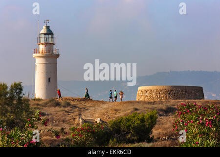 Antike Odeon im archäologischen Park, Paphos (Pafos), Republik Zypern Stockfoto