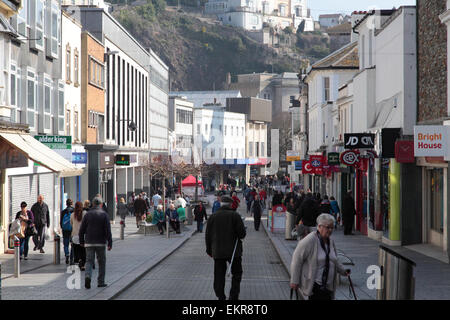 Union Street, Torquay Stockfoto