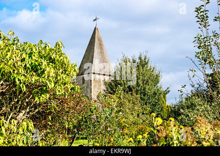 Garten des Mönchs Haus, Heimat von Virginia und Leonard Woolf in Rodmell, Sussex, Garten von Monk es House Stockfoto
