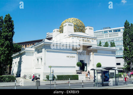 Haus der Secession in Wien Österreich Europa Stockfoto