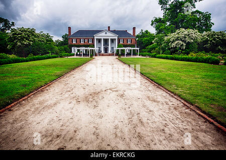Manor-Gebäude von Boon Hall Plantation, Mount Pleasant, Charleston County, South Carolina Stockfoto