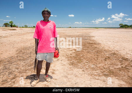 Mitte Januar 2015 brachte ein Zeitraum von drei Tagen der übermäßige regen beispiellose Überschwemmungen zu dem kleinen armen afrikanischen Land von Mala Stockfoto