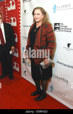 Der 50. Chicago International Film Festival Opening Night roten Teppich Zeremonie für den Film "Fräulein Julie" Harris Theater am 9. Oktober 2014 Featuring: Kathleen Turner wo: Chicago, Illinois, USA bei: 9. Oktober 2014 Stockfoto