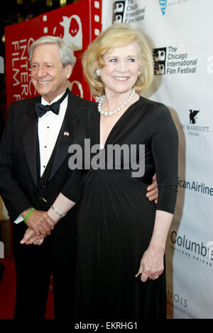 Der 50. Chicago International Film Festival Opening Night roten Teppich Zeremonie für den Film "Fräulein Julie" Harris Theater am 9. Oktober 2014 Featuring: Liv Ullman wo: Chicago, Illinois, USA bei: 9. Oktober 2014 Stockfoto