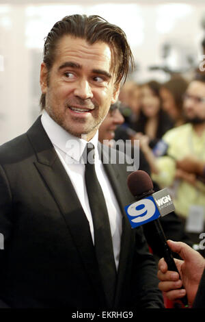 Der 50. Chicago International Film Festival Opening Night roten Teppich Zeremonie für den Film "Fräulein Julie" Harris Theater am 9. Oktober 2014 Featuring: Colin Farrell wo: Chicago, Illinois, USA bei: 9. Oktober 2014 Stockfoto