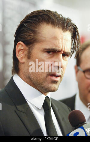 Der 50. Chicago International Film Festival Opening Night roten Teppich Zeremonie für den Film "Fräulein Julie" Harris Theater am 9. Oktober 2014 Featuring: Colin Farrell wo: Chicago, Illinois, USA bei: 9. Oktober 2014 Stockfoto