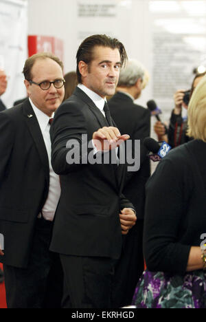 Der 50. Chicago International Film Festival Opening Night roten Teppich Zeremonie für den Film "Fräulein Julie" Harris Theater am 9. Oktober 2014 Featuring: Colin Farrell wo: Chicago, Illinois, USA bei: 9. Oktober 2014 Stockfoto