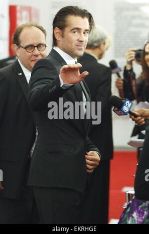 Der 50. Chicago International Film Festival Opening Night roten Teppich Zeremonie für den Film "Fräulein Julie" Harris Theater am 9. Oktober 2014 Featuring: Colin Farrell wo: Chicago, Illinois, USA bei: 9. Oktober 2014 Stockfoto