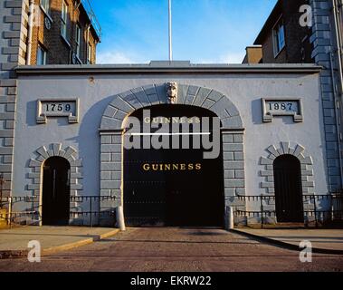 Dublin, Co. Dublin, Irland, Guinness Brauerei am St. James Gate Stockfoto